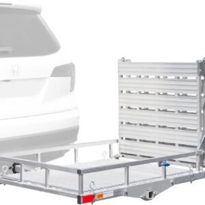 Silver Spring Deluxe Hitch-Mounted Scooter & Wheelchair Carrier