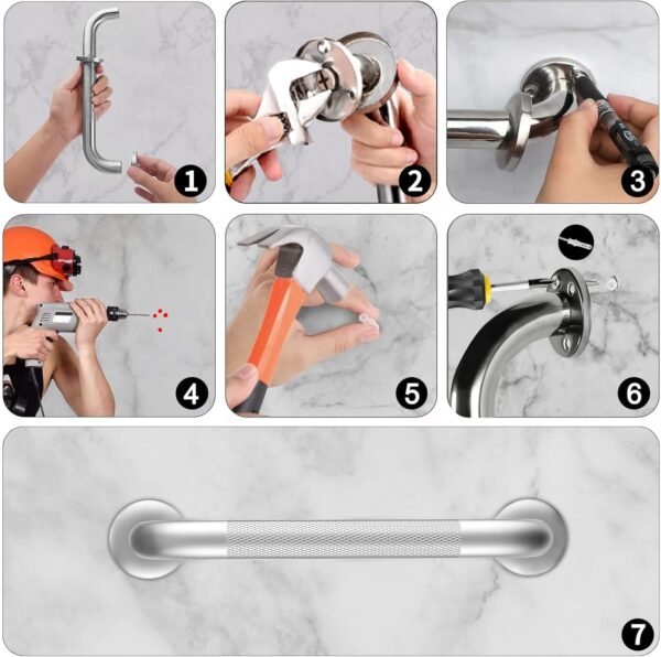 Bathroom Grab Bar - Image 4