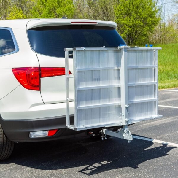 Silver Spring Deluxe Hitch-Mounted Scooter & Wheelchair Carrier - Image 2