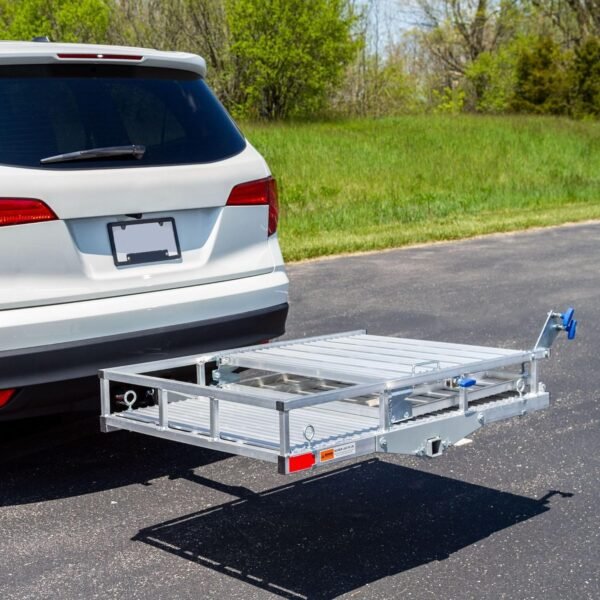Silver Spring Deluxe Hitch-Mounted Scooter & Wheelchair Carrier - Image 4