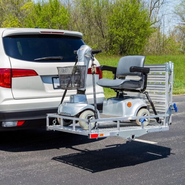 Silver Spring Deluxe Hitch-Mounted Scooter & Wheelchair Carrier - Image 6